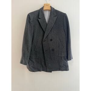 Hadleigh’s Double Breasted Cashmere Men’s Coat Gray Size 56 JP JL